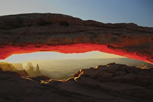 Luminous Prints: Mesa Arch at Sunrise, Canyonlands National Park, Utah, USA