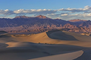 Stovepipe Wells Prints: The Mesquite sand dunes in Death Valley National Park, California, USA