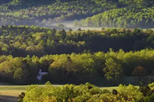 Hidden Prints: Methodist Church from Rich Mountain Road Cades Cove Great Smoky Mountains N. P. TN
