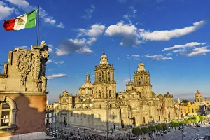 Town Square Prints: Metropolitan Cathedral, Mexico City, Mexico