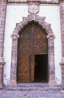 Baja California Prints: Mexico, Baja California Sur, San Ignacio, Mission San Ignacio Kadakaanman