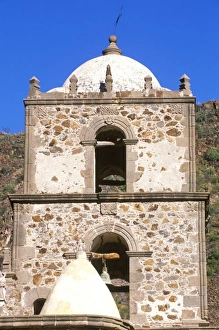 Mexico, Baja California Sur, San Javier, Mission San Javier de Vigge, Bell Tower