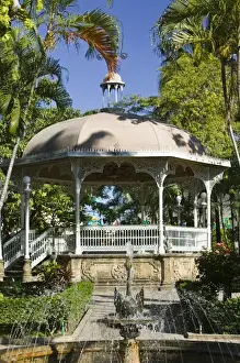 Gazebo Prints: Mexico, Colima, Colima City. Plaza Principal / Town Square / Gazebo