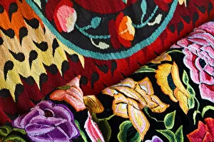 Images Dated 7th March 2006: Mexico. Colorful textiles. Credit as: Nancy Rotenberg / Jaynes Gallery / Danita Delimont