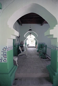 Images Dated 28th August 2012: Mexico, Copper Canyon, Batopilas. Riverside Lodge, an upscale hotel situated in Batopilas