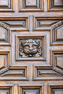 Images Dated 18th March 2014: Mexico, Guanajuato, Guanajuato, Our Lady of Guanajuato Basilica Door