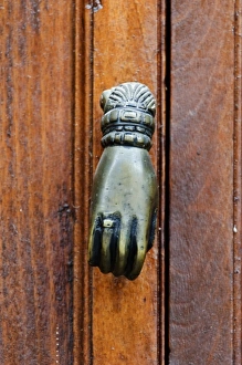 Images Dated 6th November 2009: Mexico, Guanajuato, San Miguel de Allende, Door Knocker