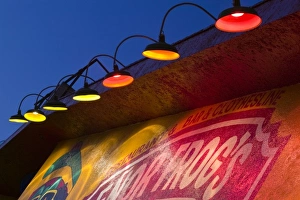 Images Dated 12th December 2006: Mexico, Guerrero, Ixtapa. Detail of Senor Frog Bar Sign