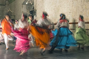 Images Dated 27th February 2015: Mexico, Oaxaca, Mexican Folk Dance