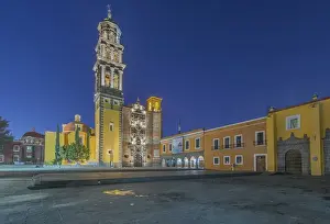 Mexico, Puebla, Church of San Francisco and ex monastery (Templo de San Francisco)