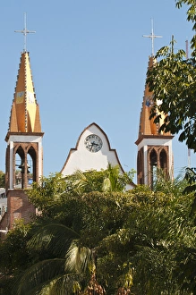 Images Dated 6th November 2010: Mexico, Puerto Vallarta. Iglesio del Rexugio, Puerto Vallarta, Mexico