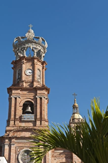 Mexico, Puerto Vallarta. The Lady of Guadalupe Church, Puerto Vallarta, Mexico
