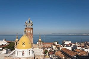Images Dated 10th November 2010: Mexico, Puerto Vallarta. The Lady of Guadalupe Church, Puerto Vallarta, Mexico
