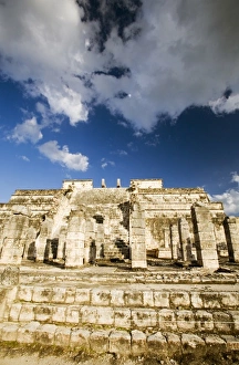 Images Dated 21st February 2007: Mexico, Yucatan. Chichen Itza is a large pre-Columbian archaeological site built