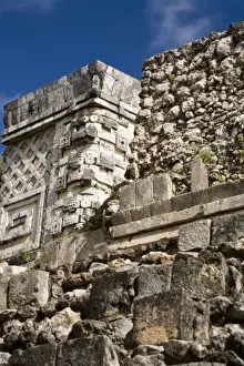 Images Dated 24th February 2007: Mexico, Yucatan, Uxmal. Uxmal, a large pre-Columbian ruined city of the Mayan civilization