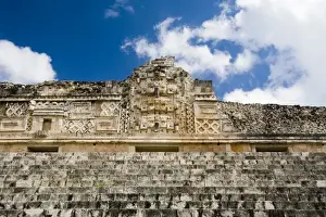 Images Dated 24th February 2007: Mexico, Yucatan, Uxmal. Uxmal, a large pre-Columbian ruined city of the Mayan civilization