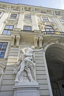 Michaelertor (Michael Gate) of Hofburg Imperial Palace, Vienna, Austria