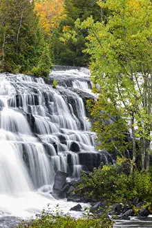Bond Falls Prints: Michigan, Ontonagon County, Bond Falls