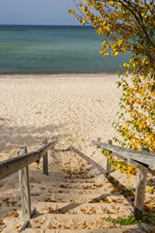 Pathway Prints: Michigan, Pictured Rocks National Lakeshore, Twelvemile Beach and Lake Superior