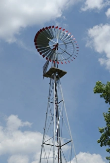 Farm Scene Prints: Michigan windmill