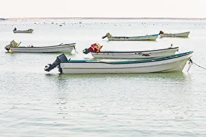 Prints of Middle East, Arabian Peninsula, Al Wusta, Mahout. Fishing boats on the Arabian Sea in Oman Asia Prints: Middle East, Arabian Peninsula, Al Wusta, Mahout. Fishing boats on the Arabian Sea in