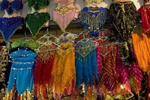Images Dated 7th May 2007: Middle East Turkey and city of Istanbul with belly dancers colorful outfit for sale