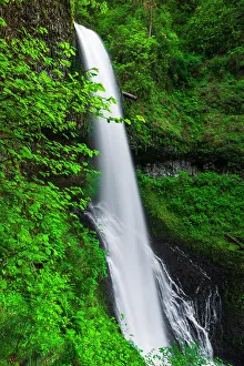 Sublimity Prints: Middle North Falls, Silver Falls State Park, Oregon, USA