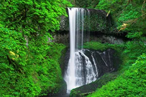 Sublimity Prints: Middle North Falls, Silver Falls State Park, Oregon, USA