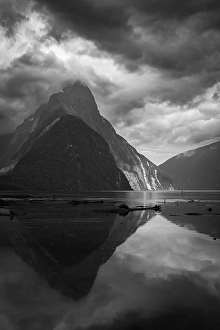 Saltwater Prints: Milford Sound, Fiordland National Park, South Island, New Zealand