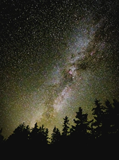 Star Prints: Milky Way from Acadia National Park in Maine
