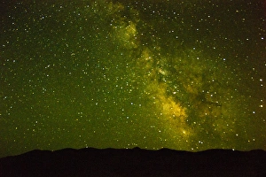 Painted Hill Prints: milky way, Painted Hills, John Day Fossil Beds National Monument, Mitchell, Oregon, USA