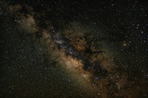 Dark Prints: Milky Way in the southern sky, Catron County, New Mexico