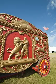 Images Dated 11th July 2009: Milwaukee, Wisconsin. Historic circus wagons at the annual Great CIrcus Parade