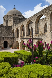 Arches Prints: Mission San Jose architecture