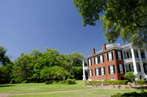Images Dated 18th April 2012: Mississippi, Natchez. Spring Pilgrimage, historic Antebellum home Rosalie c