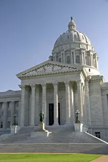 Images Dated 22nd September 2006: Missouri State Capitol Building in Jefferson City