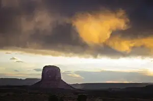 Tribe Prints: Mitchell Butte in Monument Valley Tribal Park of the Navajo Nation, AZ