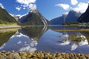 Fiordland Prints: Mitre Peak, Milford Sound, Fiordland National Park, South Island, New Zealand