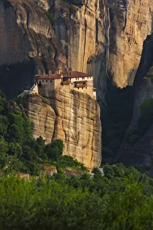 Pillar Prints: Monastery of Roussanou, Meteora, Greece (UNESCO World Heritage Site)