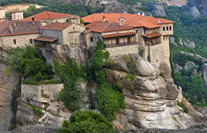 Pillar Prints: Monastery of Varlaam, Meteora, Greece
