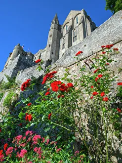 Mont Saint-Michel in Normandy France