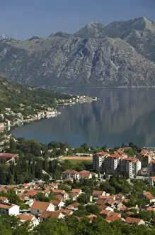 Images Dated 14th May 2007: Montenegro, Kotor. Bay of Kotor / Southern Europes Deepest Fjord / Town View
