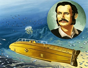Moustache Prints: MONTURIOL, Narciso. (1819- 1885). Spanish engineer, artist and intellectual