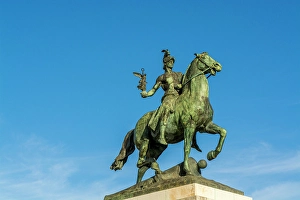Town Square Prints: Monument to the Constitution of 1812, Plaza de Espana (Spain Square), Cadiz, Spain