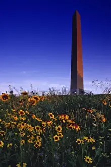 Lewis And Clark Prints: Monument to Sargeant Floyd of the Lewis and Clark expedition at Sioux City Iowa