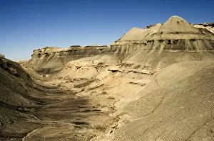 Images Dated 13th October 2006: Moonscape Hills in Bisti Wilderness Badlands, New Mexico