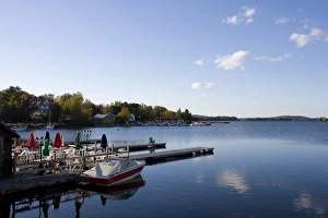 Flat Prints: Moosehead Lake from Greenville Maine USA