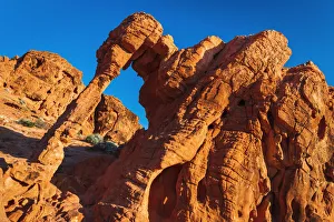Stratum Prints: Morning light on Elephant Rock, Valley of Fire State Park, Nevada, USA