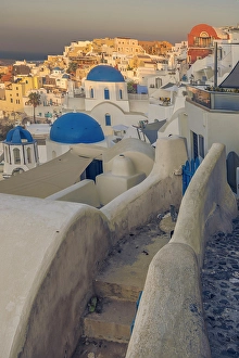 John Ford Prints: Morning Light, Ios, Santorini, Greece