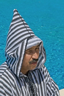 Hook Prints: Moroccan man, Tangier, Morocco, North Africa (MR)
